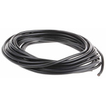 RS PRO Unshielded Test Lead Wire 1 mm² CSA 500 V, Black PVC, 199 Strands ,Length 5m