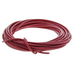 RS PRO Unshielded Test Lead Wire 0.5 mm² CSA 500 V, Red PVC, 100 Strands ,Length 5m