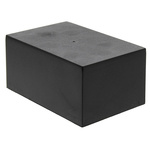 Black ABS Potting Box, 75 x 50 x 35mm