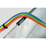 HellermannTyton PVC Edge Protection Strip, 1.2 x 5.0mm, PS1BK