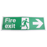 PET FIRE EXIT, Fire Exit, English, Exit Sign