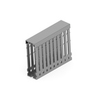 PVC Cable Trunking Accessory, 25 x 80mm