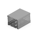 PVC Cable Trunking Accessory, 80 x 60mm