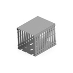 PVC Cable Trunking Accessory, 80 x 80mm