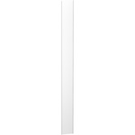 Schneider Electric Plastic Cable Trunking Flat Cover, 252 x 2600 x 65mm, Resi9
