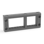 HellermannTyton Glass Fibre Reinforced, Polyamide Cable Trunking Frame, 21 x 61 x 143.5mm, VarioPlate Cable Entry System