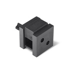HellermannTyton Thermoplastic Elastomer Cable Trunking Accessory, 20 x 21 x 21mm, VarioPlate Cable Entry System