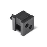 HellermannTyton Thermoplastic Elastomer Cable Trunking Accessory, 20 x 21 x 21mm, VarioPlate Cable Entry System