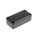 Black ABS Potting Box With Lid, 42 x 21 x 15mm
