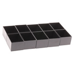 Black ABS Potting Box, 50 x 40 x 30mm