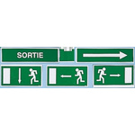 Site Safety, Sortie, French, Exit Sign