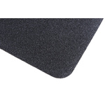 RS PRO Black Anti-Slip Flooring Polymer Mat With Solid Surface Finish 610mm (Length) 152mm (Width) 0.05mm (Thickness)