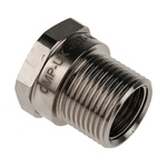 RS PRO Reducer, Conduit Fitting, 20mm Nominal Size, M20 → M16, Brass, Silver