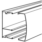 Planet-Wattohm Keva White Mini Trunking - Closed Slot, W50 mm x D20mm, L2m, PVC