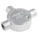 RS PRO T Piece, Conduit Fitting, 20mm Nominal Size, Steel