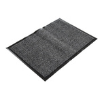 COBA Vynaplush Anti-Slip, Door Mat, Carpet, Indoor Use, Black/Grey, 1.2m 1.8m 7mm