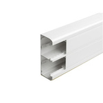 Legrand MOSAIC White Dado Trunking - Closed Slot, W130 mm x D50mm, L2m, PVC