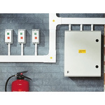 Schneider Electric TRK White Industrial Trunking - Closed Slot, W100 mm x D50mm, L3m, uPVC