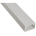 Schneider Electric EM White Mini Trunking - Closed Slot, W25 mm x D16mm, L3m, uPVC