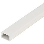 Schneider Electric SA White Mini Trunking Self-Adhesive - Closed Slot, W16 mm x D16mm, L3m, uPVC