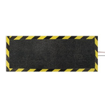 COBA Cable Protection Mat Anti-Slip, Walkway Mat, Carpet, Indoor Use, Black, Yellow, 400mm 1200mm 13mm