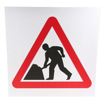 RS PRO ROAD WORK Sign Plastic