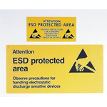 RS PRO Safety Poster, Rigid Plastic, English, 600 mm, 300mm