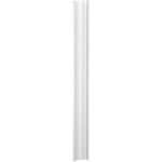 Resi9 White Trunking, W252 mm x D64mm, L2.6m, Plastic