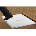 COBA Clean Step Anti-Slip, Entrance Mat, Adhesive Peel Sheet, Indoor Use, White, 600mm 800mm 6.5mm
