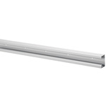 Planet-Wattohm Logix Grey Dado Trunking - Closed Slot, W85 mm x D50mm, L2m, Aluminium