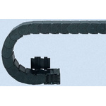 Igus 157, e-chain Black Cable Chain - Flexible Slot, W66 mm x D50mm, L1m, 100 mm Min. Bend Radius, Igumid G