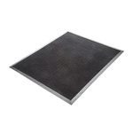 COBA Fingertip Anti-Slip, Walkway Mat, Rubber Scraper, Indoor, Outdoor Use, Black, 800mm 1.2m 13mm