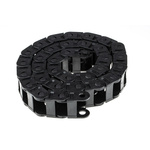 Igus 10, e-chain Black Cable Chain - Flexible Slot, W36 mm x D23mm, L1m, 38 mm Min. Bend Radius, Igumid G