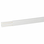 Legrand DLP White Mini Trunking - Closed Slot, W40 mm x D12.5mm, L2.1m, PVC