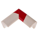 RS PRO Red/White Rubber 70mm x 30mm Corner & Edging Tape