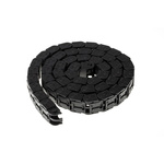 Igus 7, e-chain Black Cable Chain - Flexible Slot, W22.5 mm x D15mm, L1m, 18 mm Min. Bend Radius, Igumid G