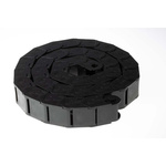 Igus 14, e-chain Black Cable Chain - Flexible Slot, W36 mm x D25mm, L1m, 48 mm Min. Bend Radius, Igumid G