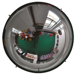 RS PRO Acrylic Indoor Mirror, Full Dome