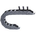 Igus 3500, e-chain Black Cable Chain - Flexible Slot, W95 mm x D64mm, L1m, 125 mm Min. Bend Radius, Igumid G