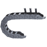 Igus 3500, e-chain Black Cable Chain - Flexible Slot, W95 mm x D64mm, L1m, 150 mm Min. Bend Radius, Igumid G