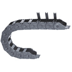 Igus 3500, e-chain Black Cable Chain - Flexible Slot, W95 mm x D64mm, L1m, 200 mm Min. Bend Radius, Igumid G