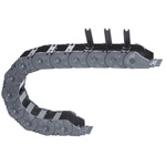 Igus 3500, e-chain Black Cable Chain - Flexible Slot, W135 mm x D64mm, L1m, 125 mm Min. Bend Radius, Igumid G