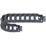 Igus 10, e-chain Black Cable Chain - Flexible Slot, W36 mm x D23mm, L1m, 100 mm Min. Bend Radius, Igumid G