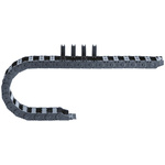 Igus 2500, e-chain Black Cable Chain - Flexible Slot, W119 mm x D35mm, L1m, 150 mm Min. Bend Radius, Igumid GLW