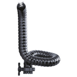 Igus TRE Black Triflex 3D Chain - Flexible Slot, W43 (Dia.) mm x D43mm, L1m, 58 mm Min. Bend Radius, Igumid NB