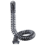 Igus TRL Black Triflex 3D Chain - Flexible Slot, W81 (Dia.) mm x, L1m, 110 mm Min. Bend Radius, Igumid NB