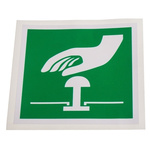 RS PRO Vinyl Green/White Safe Conditions Label, None