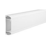 Schneider Electric Mita White Perimeter Trunking - Closed Slot, W150 mm x D60mm, L3m, uPVC