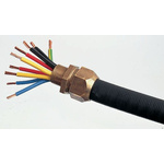 Kopex Straight, Conduit Fitting, 20mm Nominal Size, M20, Brass