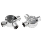 RS PRO T Piece, Conduit Fitting, 25mm Nominal Size, Steel